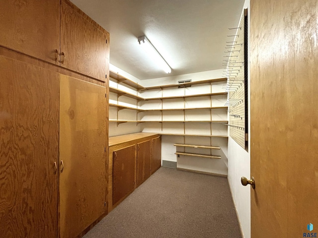 view of storage room