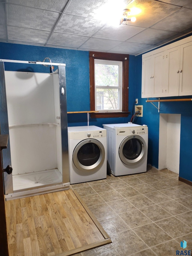 washroom featuring separate washer and dryer