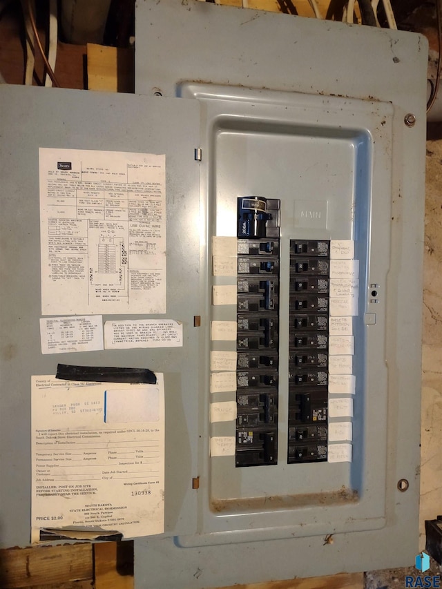 utilities with electric panel