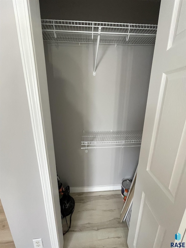 view of closet