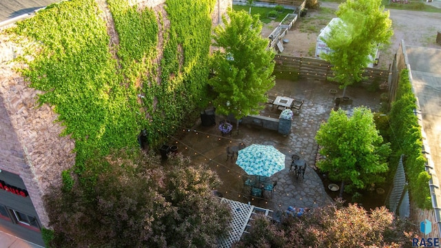 aerial view