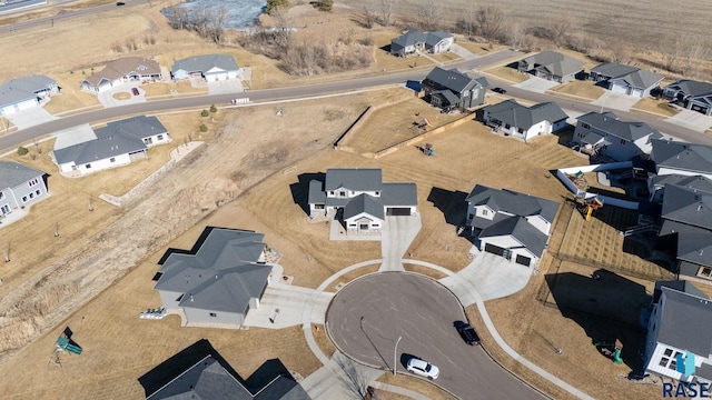 drone / aerial view featuring a residential view