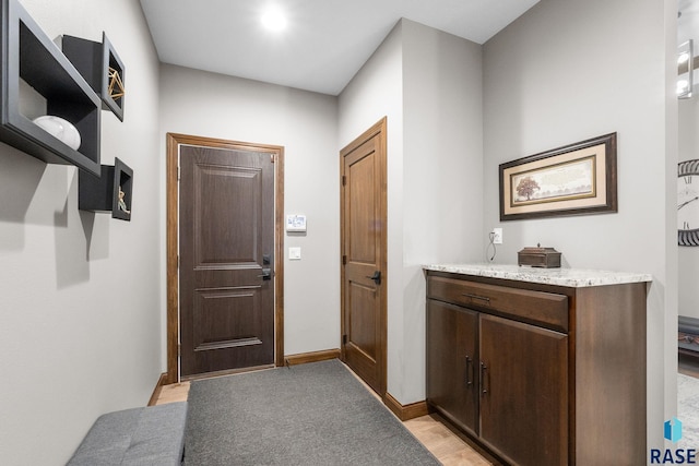8501 E Torchwood Pl, Sioux Falls, SD 57110 - interior space with light wood-style flooring and baseboards
