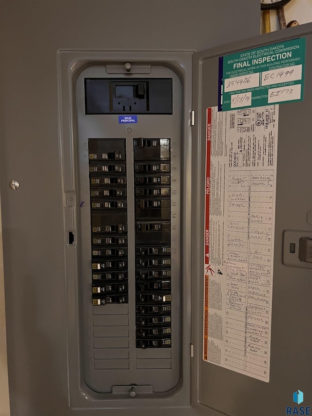 utilities with electric panel