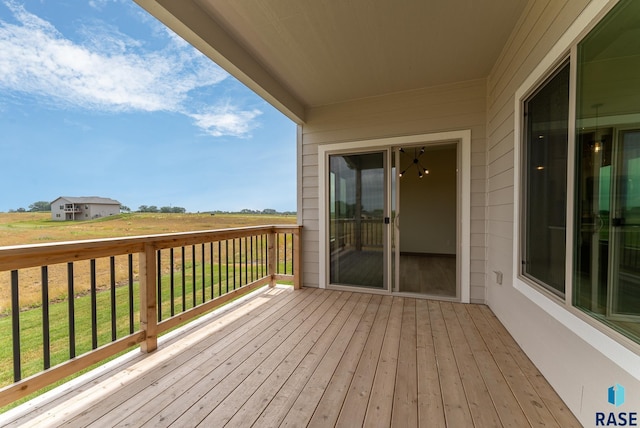 view of deck