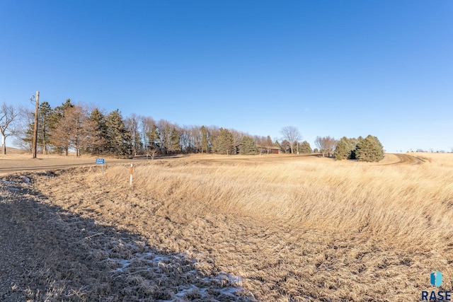 exterior space featuring a rural view