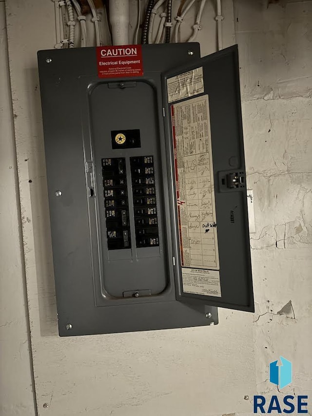 utilities featuring electric panel