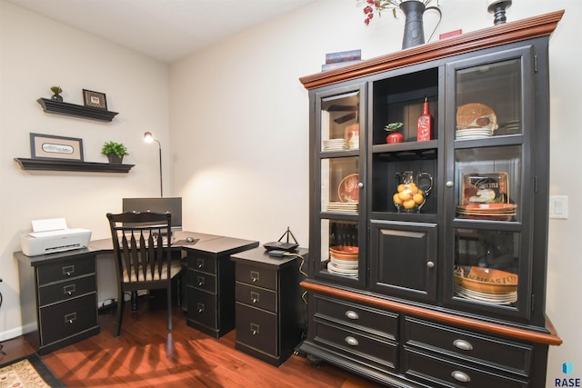 7434 S Louise Ave Unit 103, Sioux Falls, SD 57108 - home office featuring dark wood-type flooring