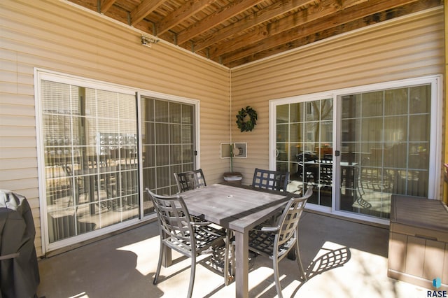 7434 S Louise Ave Unit 103, Sioux Falls, SD 57108 - view of patio / terrace with outdoor dining area