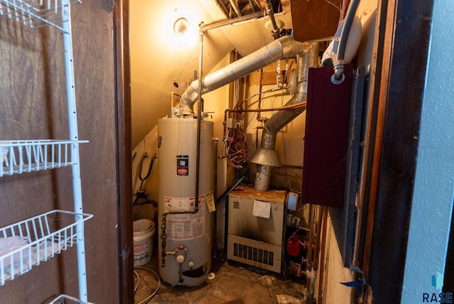 utilities featuring water heater