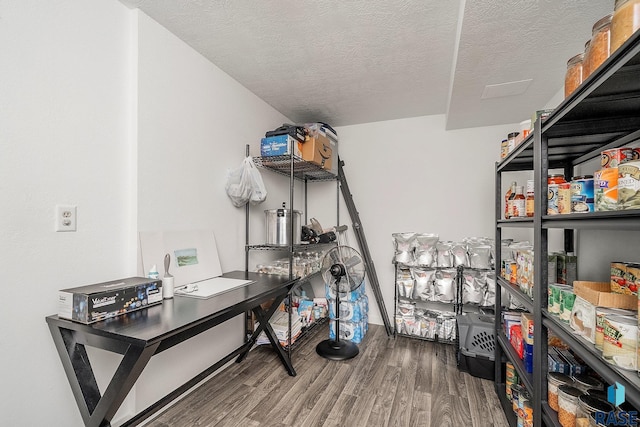 view of storage room