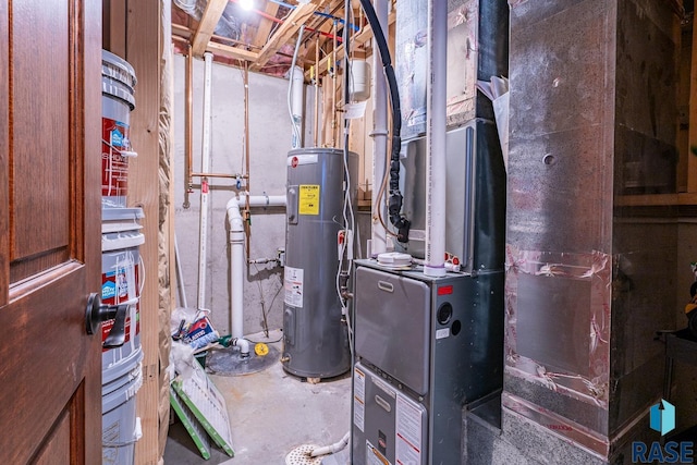 utilities with water heater