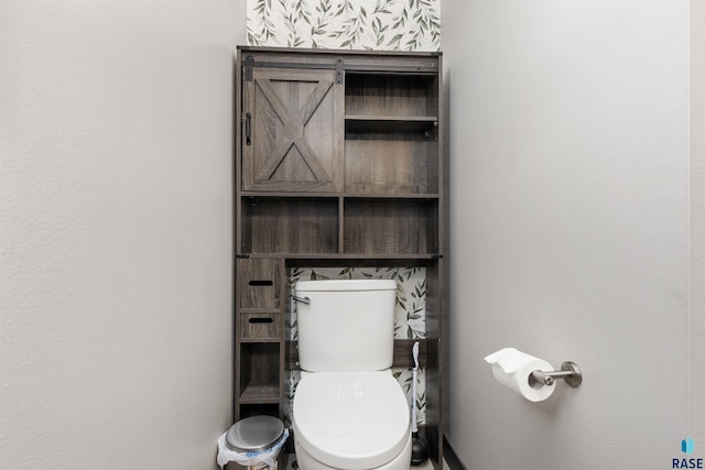 bathroom with toilet