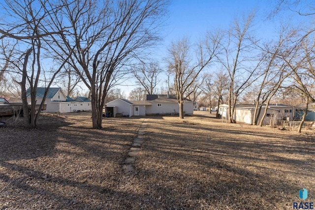 view of yard