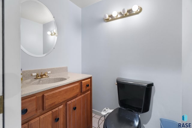 29783 Frog Creek Rd, Centerville, SD 57014 - bathroom featuring tile patterned floors and vanity