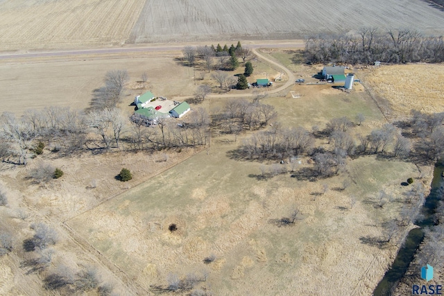 29783 Frog Creek Rd, Centerville, SD 57014 - aerial view with a rural view
