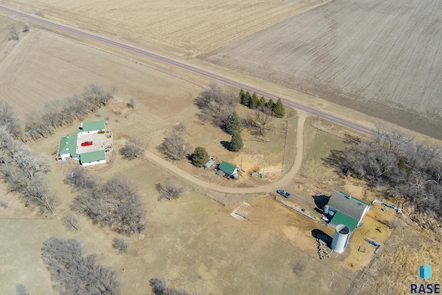 29783 Frog Creek Rd, Centerville, SD 57014 - aerial view with a rural view