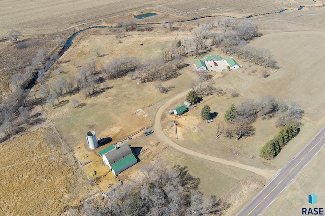 29783 Frog Creek Rd, Centerville, SD 57014 - bird's eye view with a rural view and view of desert
