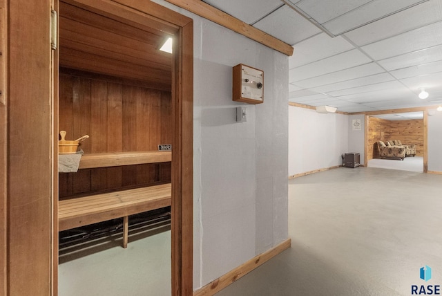 view of sauna / steam room
