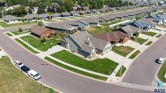 4900 E Cattail Dr, Sioux Falls, SD 57110 - aerial view featuring a residential view