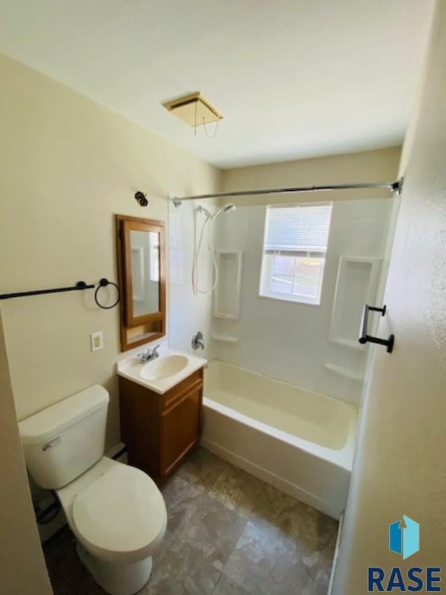 3016 E 20th St, Sioux Falls, SD 57103 - full bath with toilet, tub / shower combination, and vanity