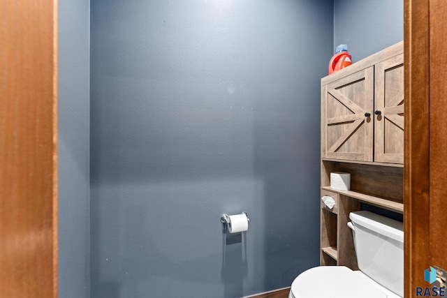 half bath with toilet