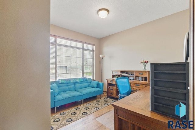 7705 W Vista Park St, Sioux Falls, SD 57106 - office area featuring wood finished floors