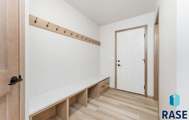5709 S Spirea Ave, Sioux Falls, SD 57106 - mudroom with light wood-style floors