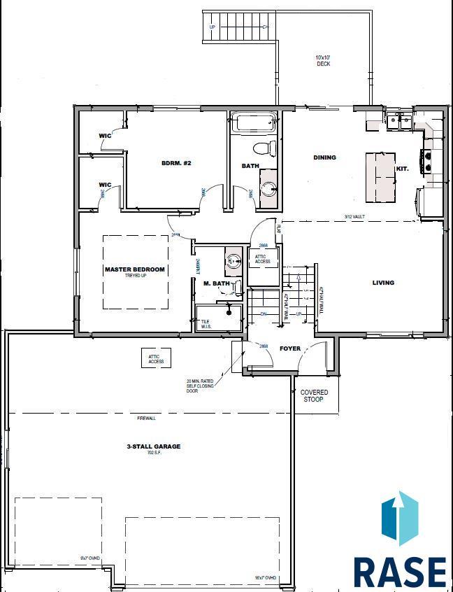 6845 W Viola Ct, Sioux Falls, SD 57107 - floor plan