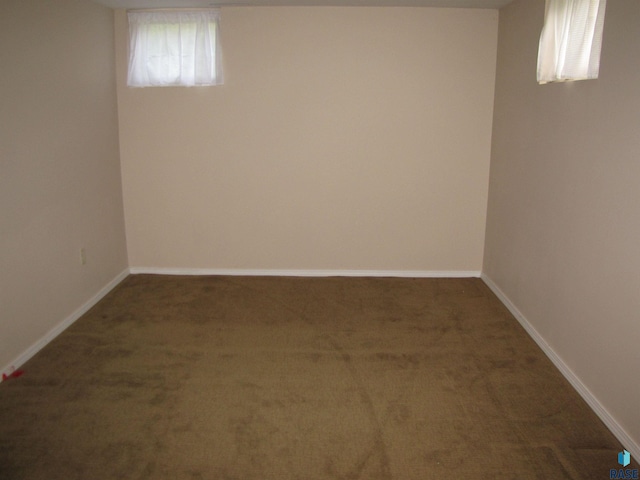 3108 S 7th Ave, Sioux Falls, SD 57105 - basement featuring carpet flooring and baseboards