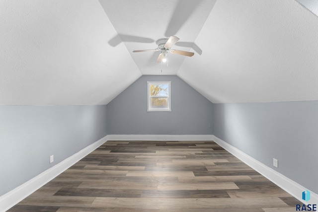 307 W Oak St, Beresford, SD 57004 - bonus room featuring baseboards, wood finished floors, and ceiling fan