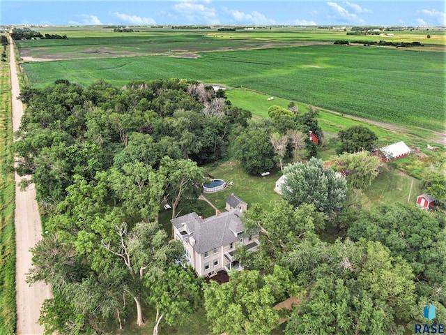 28128 462nd Ave, Davis, SD 57021 - birds eye view of property with a rural view
