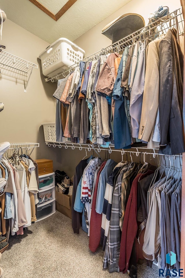 6520 S Heatherridge Trl, Sioux Falls, SD 57108 - spacious closet featuring carpet floors