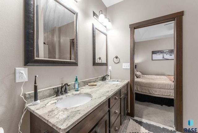 5320 S Solono Ave, Sioux Falls, SD 57108 - ensuite bathroom featuring double vanity, a sink, and connected bathroom