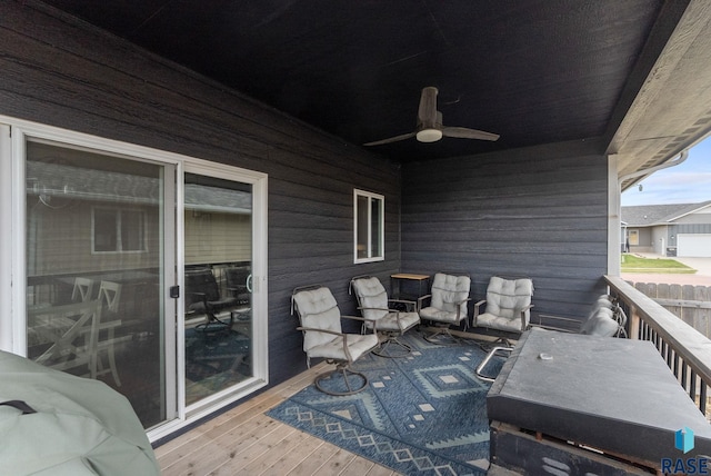 5320 S Solono Ave, Sioux Falls, SD 57108 - exterior space with a ceiling fan