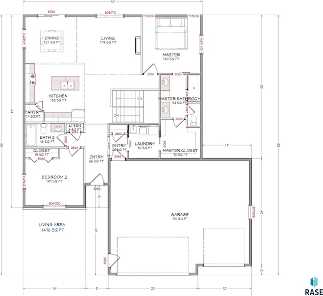 view of layout