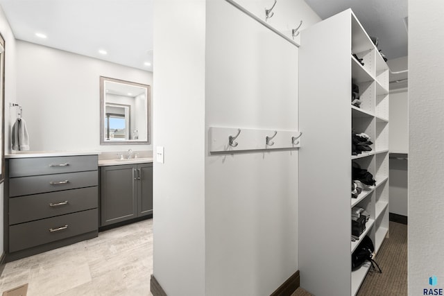 912 Torrey Pine Ln, Sioux Falls, SD 57110 - spacious closet with a sink