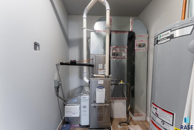 utilities with gas water heater