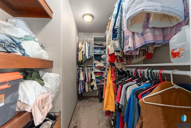 5508 S Sirocco Ave, Sioux Falls, SD 57108 - walk in closet featuring carpet floors