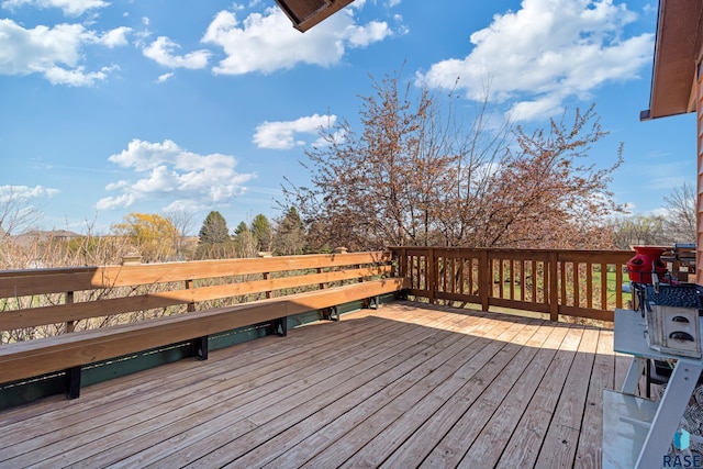 view of deck