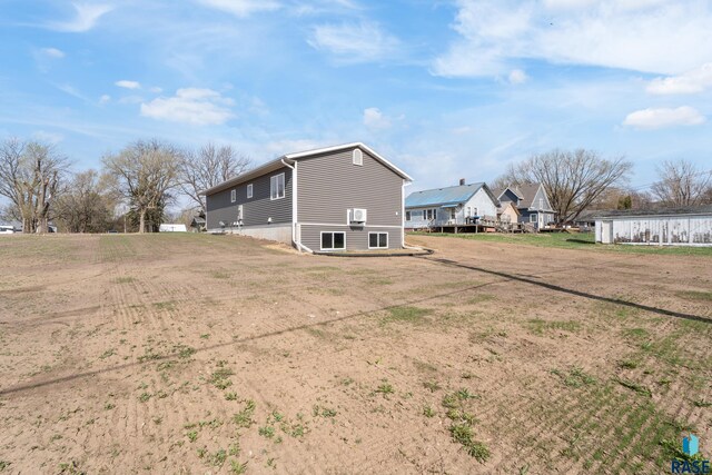 view of back of property