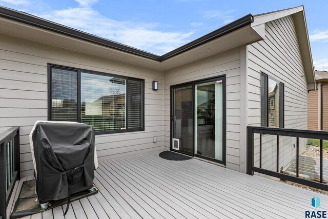 1917 S Firefly Dr, Sioux Falls, SD 57110 - deck with a grill
