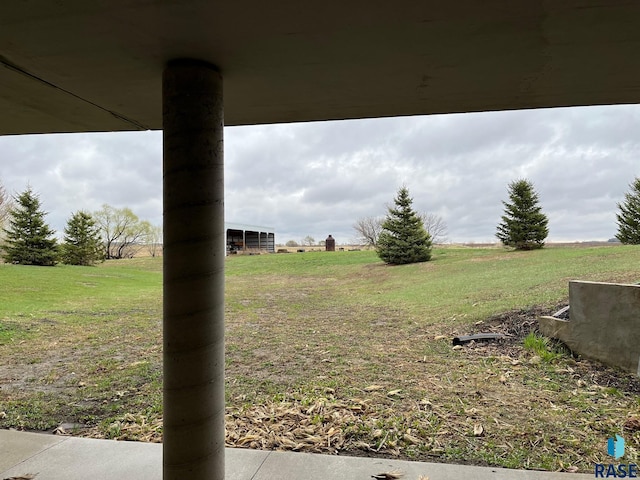 view of yard