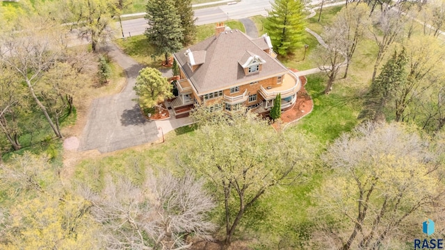 bird's eye view