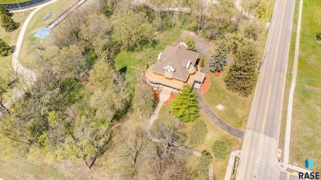 aerial view