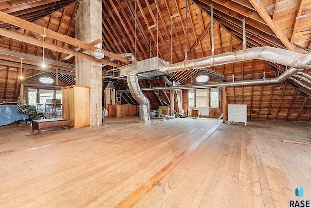 interior space with plenty of natural light