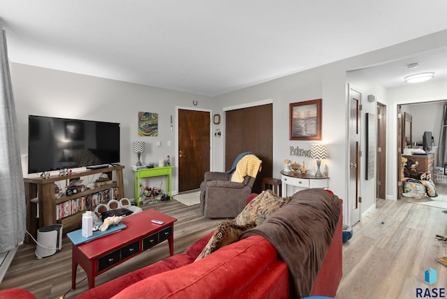 110 N Kimball St, Canton, SD 57013 - living room with wood finished floors
