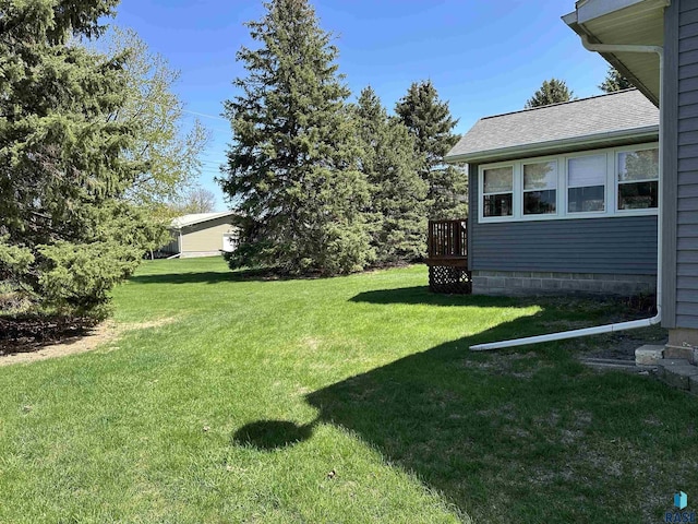 view of yard