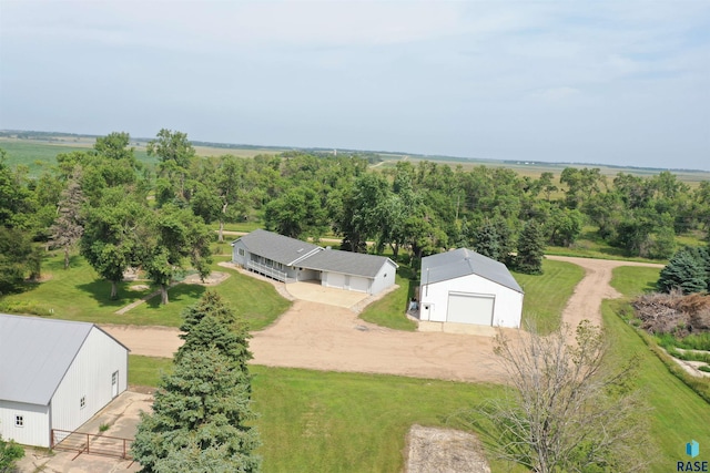 aerial view