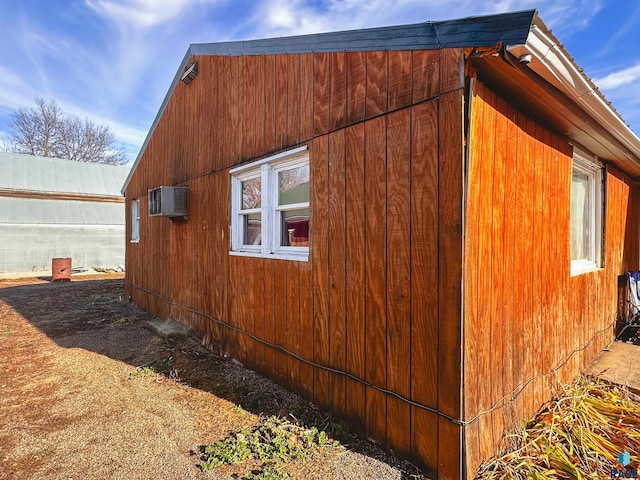 120 SW 2nd St Unit 1 & 2, Wentworth, SD 57075 - view of home's exterior with an AC wall unit